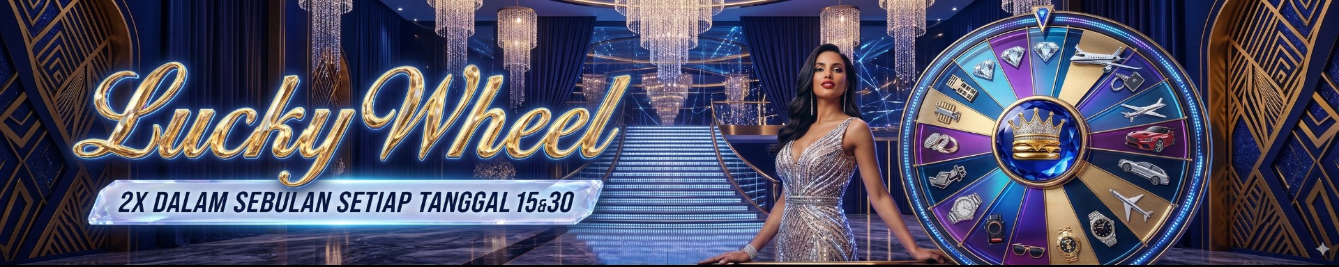 LuckyWheels Setiap Bulan di Situs BURGERSLOT